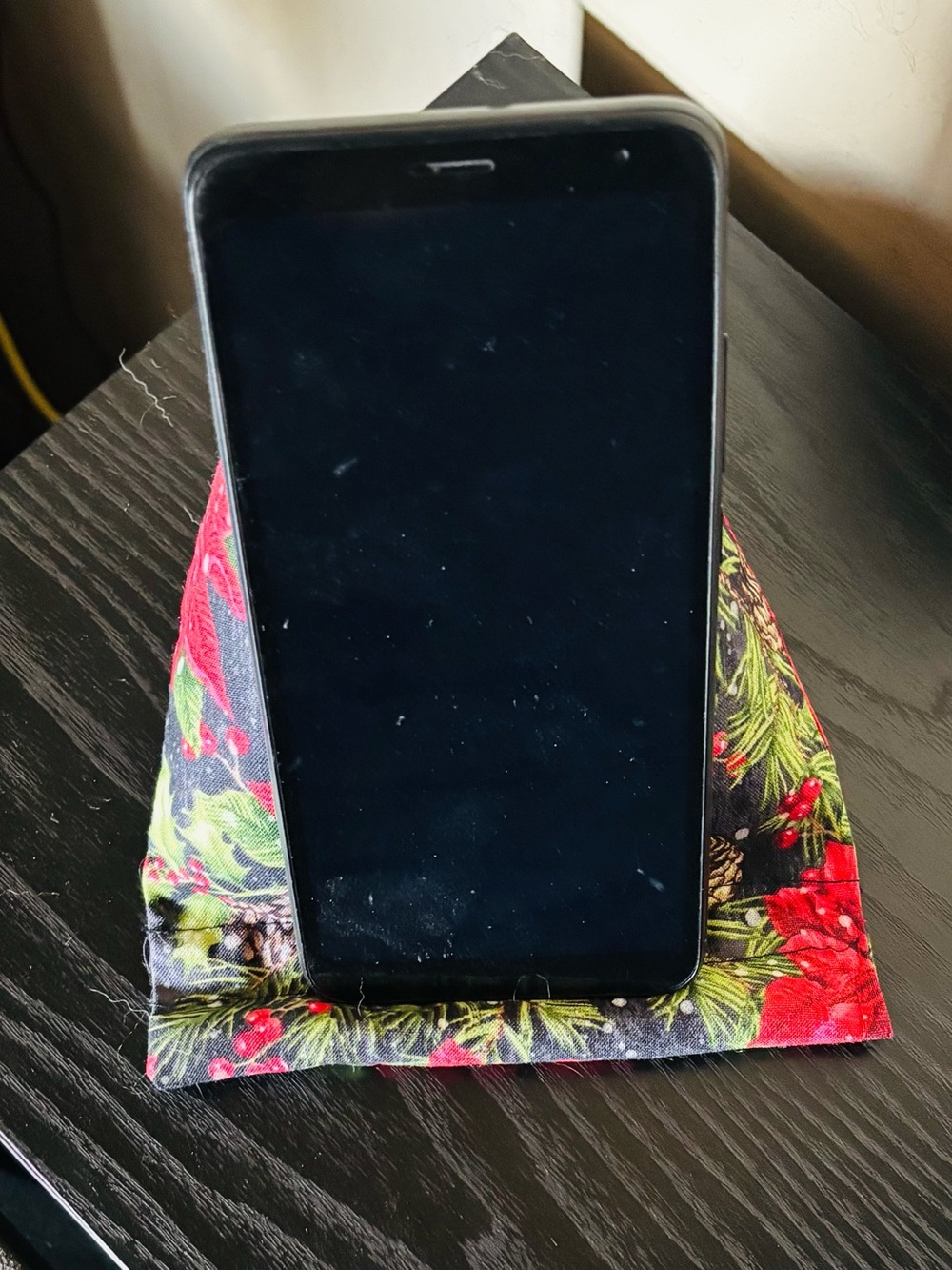 Christmas Phone Holder Phone Pillow  Handmade